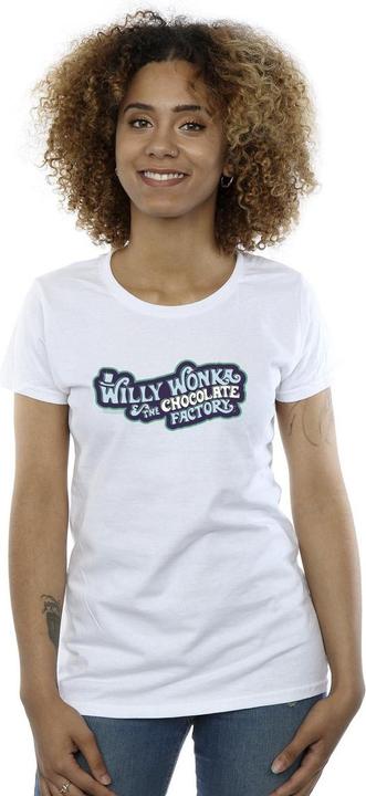 Image du produit Willy Wonka & the Chocolate Factory - T-shirt CHOCOLATE FACTORY LOGO - Femme (S)