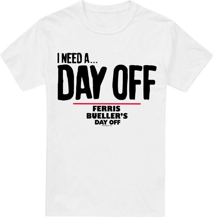Produktbild Ferris Bueller´s Day Off Ferris Bueller's Day Off Ferris Bueller Needs A Day Off TShirt (M)