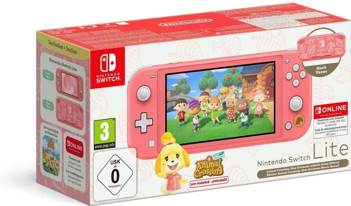 Nintendo Switch Lite Animal Crossing: New Horizons Melinda-Edition