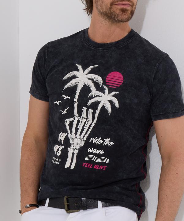 Produktbild Joe Browns Palm Tree Skeleton Graphic Short Sleeve T-Shirt (L)