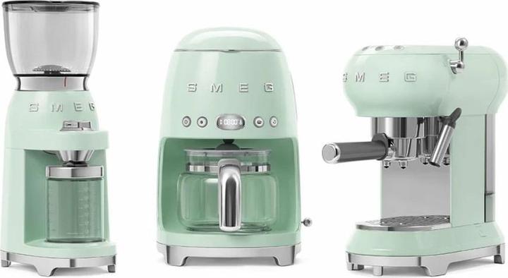 Immagine prodotto Smeg ECF02PGEU Macchina per espresso/caffè con portafiltro Verde pastello (Spina UE)