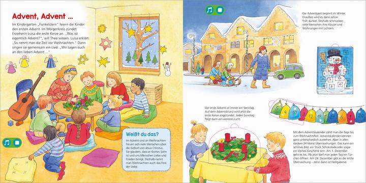Produktbild Bookii WAS IST WAS Kindergarten Frohe Weihnachten! (Deutsch, Johann Steinstraat, Benjamin Schreuder, Astrid Vohwinkel, Andrea Weller-Essers, 2018)