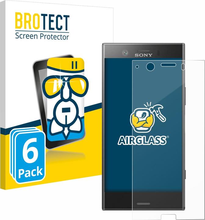 Immagine prodotto BROTECT AirGlass Vetro (6 Pezzo/i, Sony Xperia XZ1 Compact)