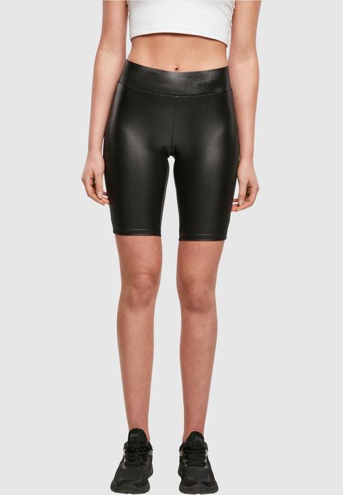 Immagine prodotto Urban Classics Pantaloncini da ciclista in similpelle da donna (4XL)