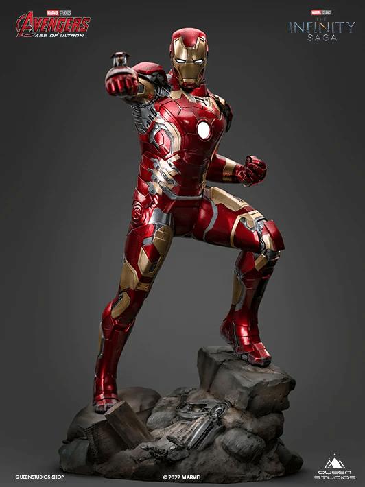 Actual product image Queen Studios Avengers - Age of Ultron "Iron Man MK43" 1/4 Statue