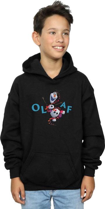 Actual product image Disney Boys Frozen 2 Olaf Leaf Jump Hoodie (104)
