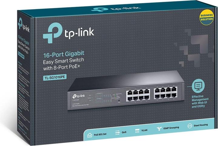 Immagine prodotto TP-Link Tl-Sg1016pe (16 Porti)