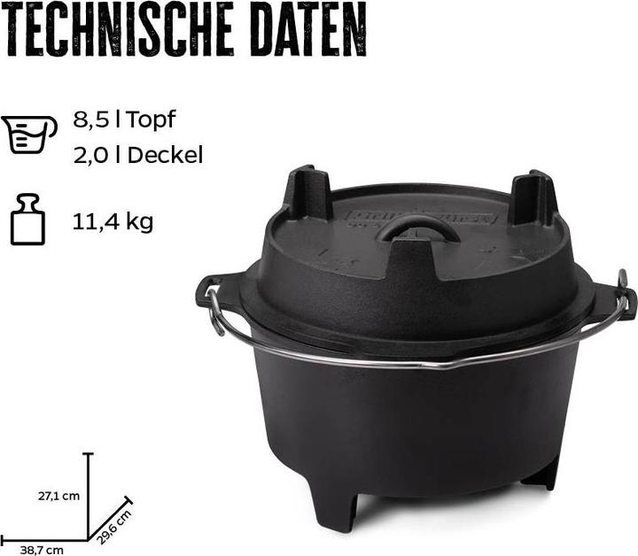 Immagine prodotto Grillfürst Forno olandese BBQ Edizione DO9
