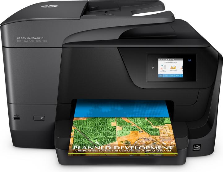 Actual product image HP Officejet Pro 8718 All-in-One - multifunction printer - color - inkjet - L (Thermal printing, Colour)