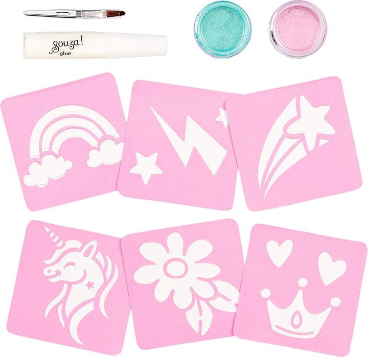 Produktbild Souza Glitzer Tattoo Set Einhorn (MQ4)