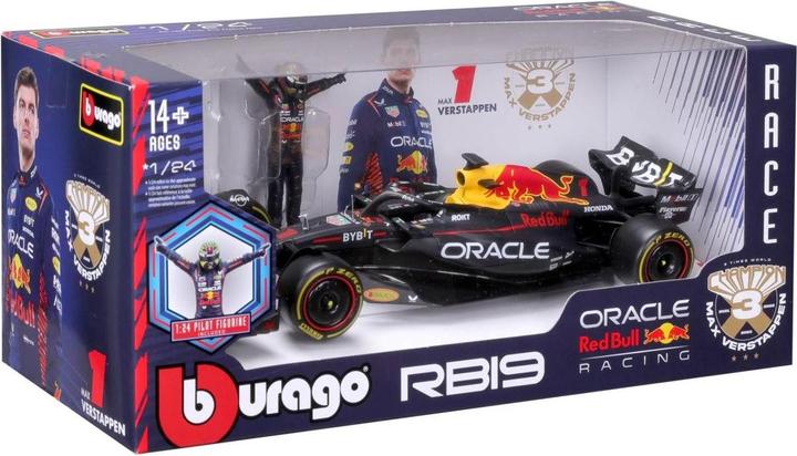 Actual product image Bburago Red Bull F1 RB19