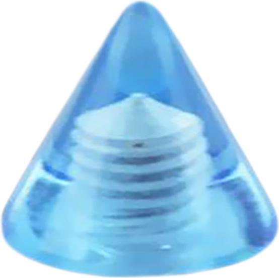 Produktbild Star Piercing Micro Cone hellblau transparent (Acryl, ohne Messing)
