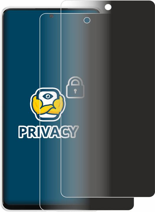 Productafbeelding BROTECT Anti-spionnetje privacyfolie Beschermfolie tegen blauw licht (2 Stuk, Samsung Galaxy A53 5G)