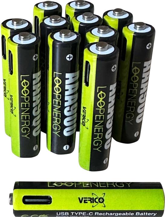 Verico Loop Energy AAA (12 pz., AAA, 600 mAh)