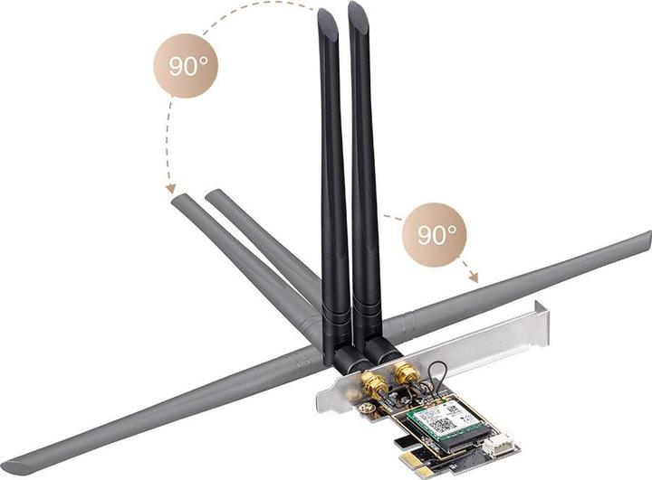 Image du produit Cudy WE3000 carte réseau WLAN interne / Bluetooth (Mini PCI Express)