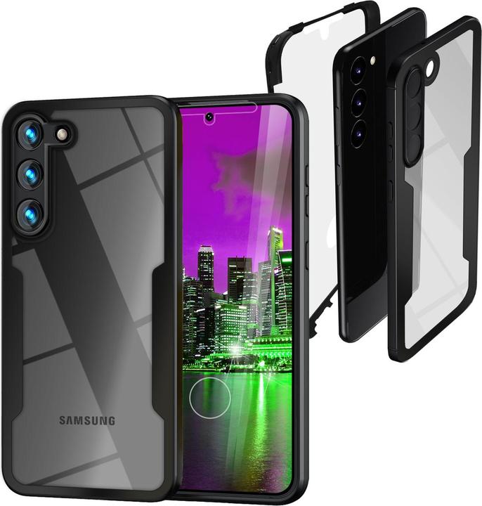 Immagine prodotto Nalia Busta ibrida trasparente a 360 gradi (Samsung Galaxy S23)
