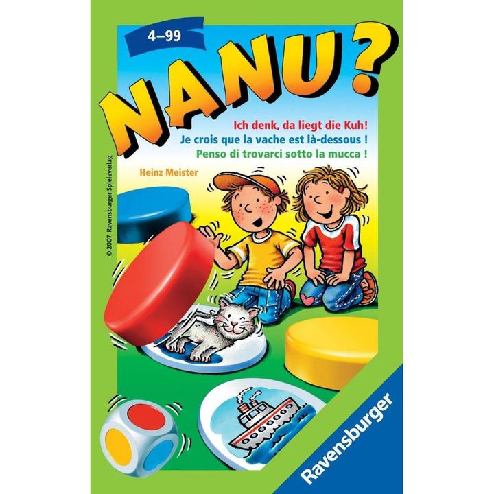 Actual product image Ravensburger What? (German, French, Italian)