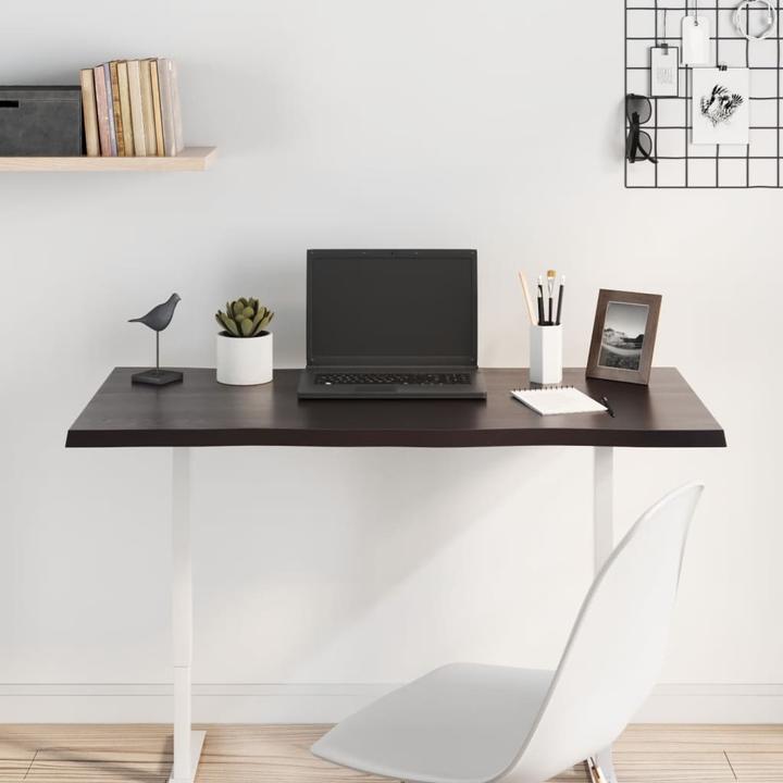Actual product image VidaXL Tischplatte 100x40x2 cm Massivholz Eiche Behandelt (100 x 40 x 2 cm)