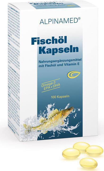Actual product image Alpinamed Fish oil (100 Piece, Capsules, 70 g)