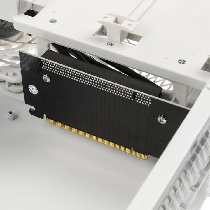 Produktbild Silverstone Tower SST-RVZ03W-ARGB weiss (Mini-ITX)