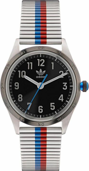 Produktbild adidas Quarz Armbanduhr AOSY22525 Grau Gehäusematerial=Edelstahl Material (Armb (Analoguhr, 42 mm)