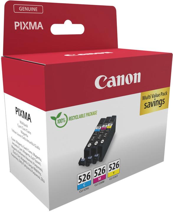 Actual product image Canon Cli-526 (M, Y, C)