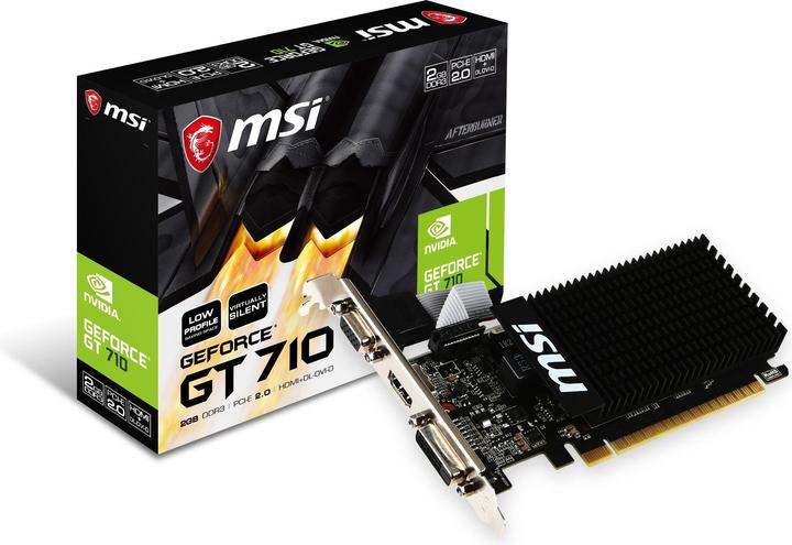 Image du produit MSI GeForce GT 710 2GD3H (2 Go)