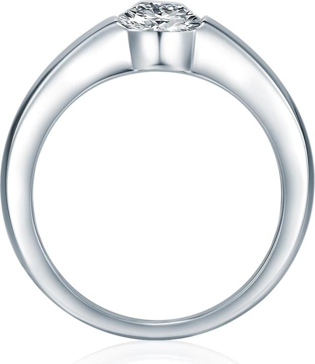 Actual product image Trilani Ladies Sterling Silver Decorated with Crystals by Swarovski® silver - 4730 (58, 925 Silver)