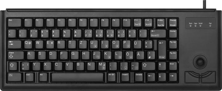 Actual product image CHERRY Compact keyboard with trackball (DE, Cable)
