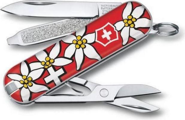 Actual product image Victorinox Classic SD 58 mm Edelweiss Blister