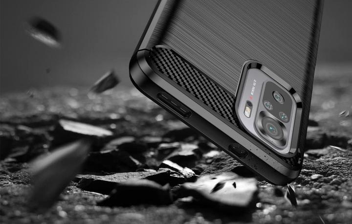 Immagine prodotto Screenguard Xiaomi Poco M5s Cover Carbon Brushed Soft TPU (Xiaomi Poco M5s)