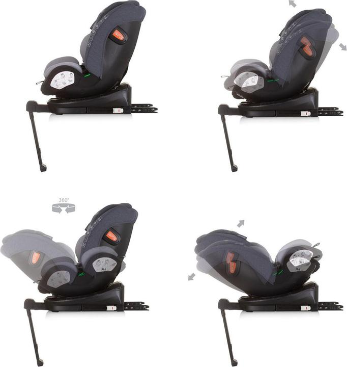 Actual product image Chipolino Tourino i-Size child seat (Reboarder, ECE R129/i-Size Standard)
