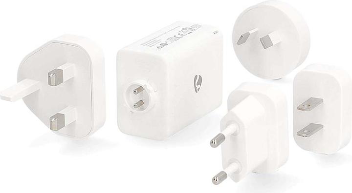 Actual product image Nedis Reise-Adapter - 100-240 V AC 50/60 Hz - 65 W - Weiss