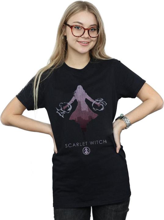 Image du produit - T-shirt SCARLET WITCH SILHOUETTE - Femme (5XL)