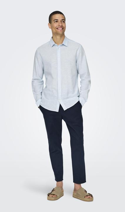 Produktbild Only & Sons Slim Fit Hemdkragen Hemd Hemd (M)