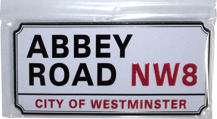Produktbild Rock Off KühlschrankMagnet Abbey Road NW London Schild (1 x)