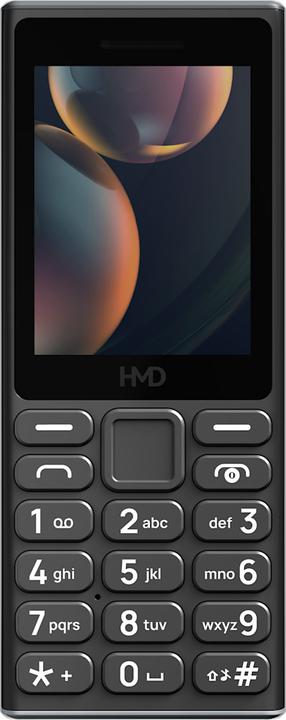 Productafbeelding HMD 105 DS 4G (2024) zwart (2", 4G)