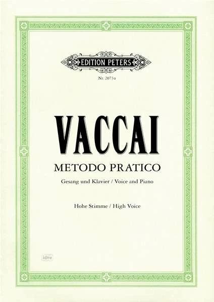 Metodo Pratico di Canto Italiano (Tedesco, Nicola Vaccai, 2017)
