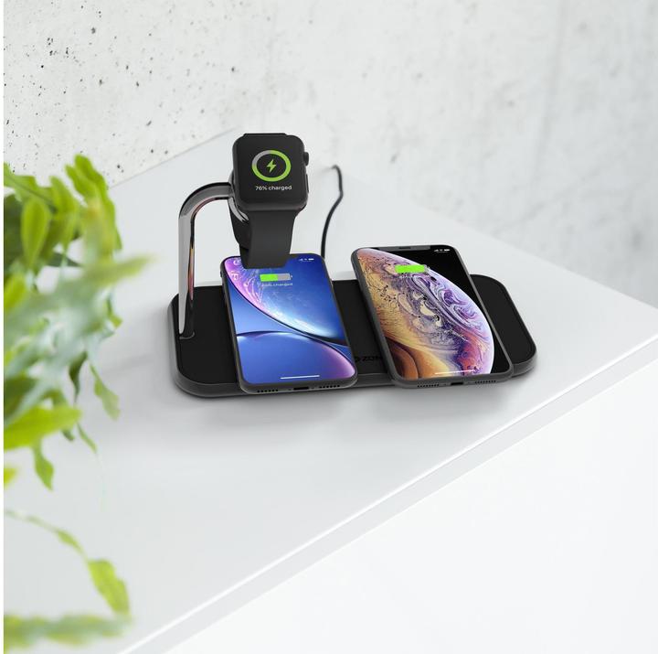 Produktbild Zens Aluminium Dual Wireless Charger + Watch (20 W)