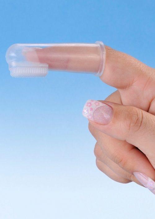 Actual product image Reer Finger Toothbrush (Soft, 2 x)