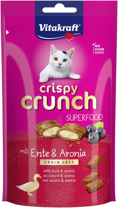 Produktbild Vitakraft Crispy Crunch Ente & Aronia (Adult, 1 Stk., 60 g)
