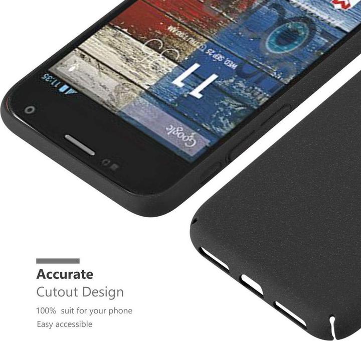 Image du produit Cadorabo Couverture rigide Frosty Cover (Motorola Moto G2 (2nd Gen))