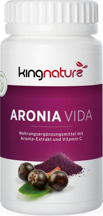 Immagine prodotto Kingnature Aronia Vida (100 Pezzo/i, Pillole, 60 g)