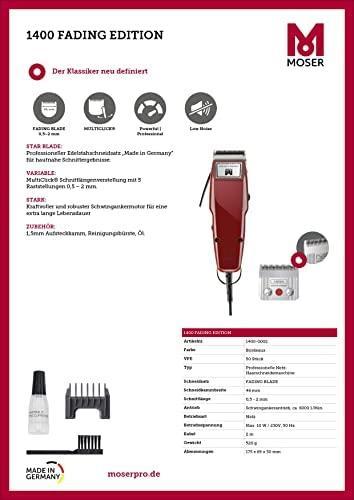 Immagine prodotto Moser 1400-0002 Mietitore in dissolvenza