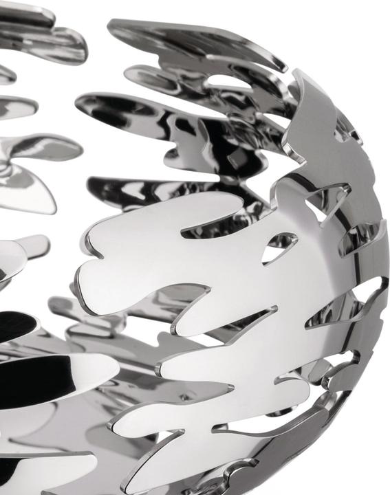 Actual product image Alessi Fruit bowl BARKNEST platinum (Ø 21 x 7 cm)