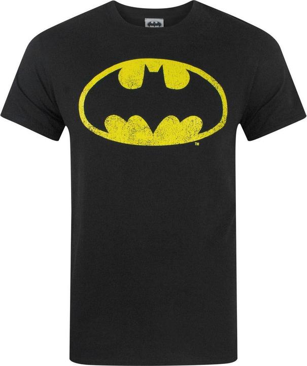 Actual product image Batman Mens Distressed Logo T-Shirt (S)