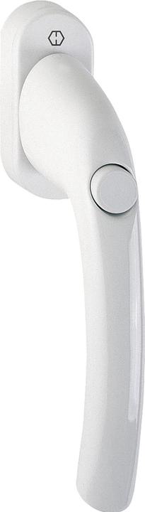 Produktbild Hoppe Fenstergriff TOKYO - Druckknopf 90°, VK 7 x 35 mm, weiss (Türgriff)