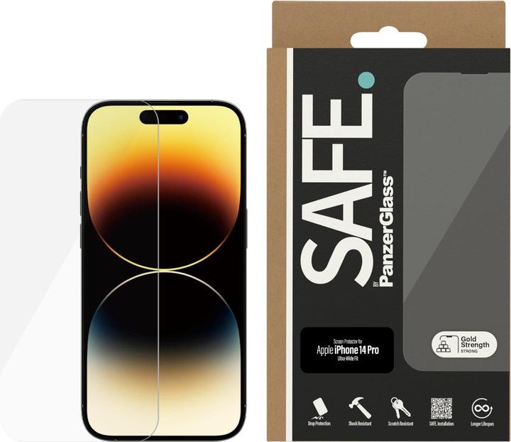 Actual product image PanzerGlass Display protector Case Friendly (1 Piece, Apple iPhone 14 Pro)