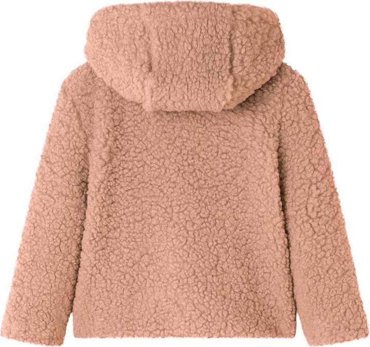Image du produit VidaXL Veste à capuche enfant en fausse fourrure Teddy Cognac clair (92)