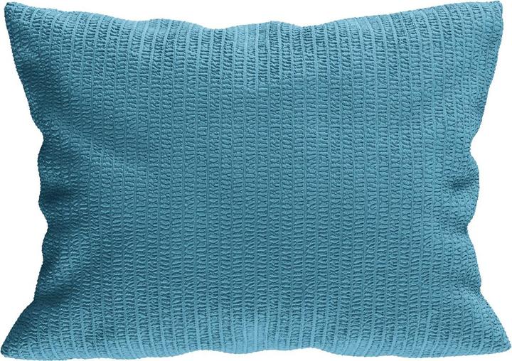 Image du produit Lotus Bettwaren Parure de lit en satin seersucker uni (Taie d'oreiller, 65 x 100 cm)